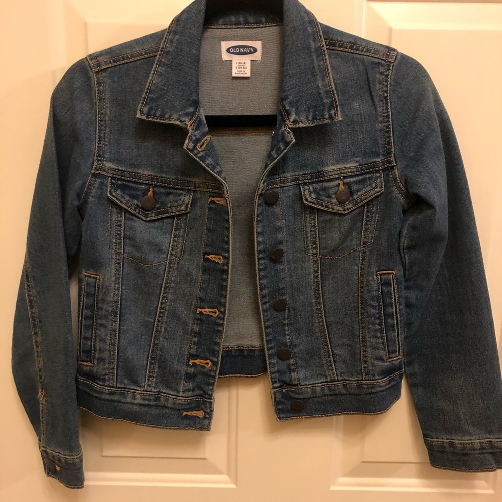 Old Navy Girls/Kids  Classic Blue Jean Jacket